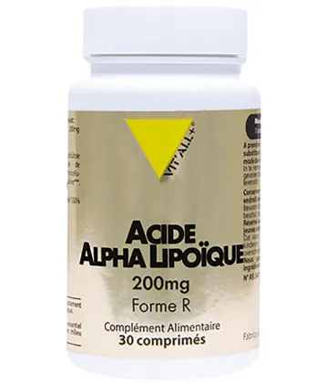 VIT'ALL+ Acide Alpha Lipoïque 200 mg x 30