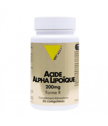 VIT'ALL+ Acide Alpha Lipoïque 200 mg x 30