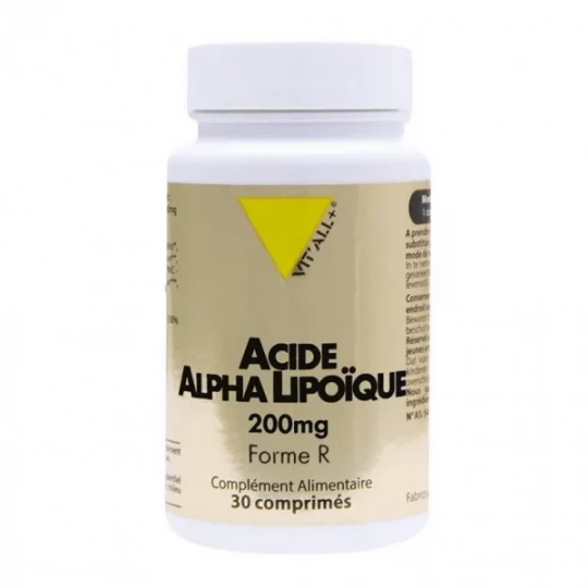 VIT'ALL+ Acide Alpha Lipoïque 200 mg x 30