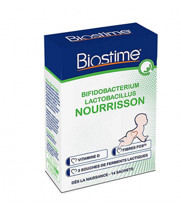 Biostime Probiotiques en Poudre pour Nourrissons Sachets x 14