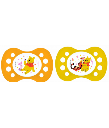 Dodie Sucette Anatomique Silicone Winnie N°A73 0-2 mois x 2