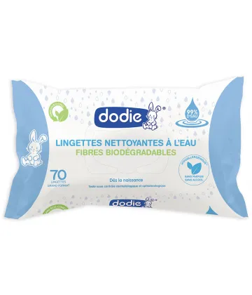 Dodie Lingettes à l'Eau x 70