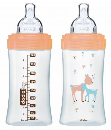 Dodie Biberon Verre 1er âge Sensation+ Biche 270 ml
