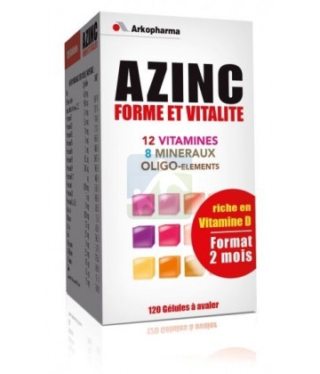 Azinc Forme et Vitalité Adultes x 120