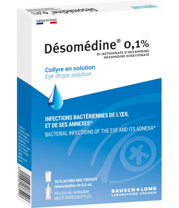Désomédine 0,1% Doses x 10