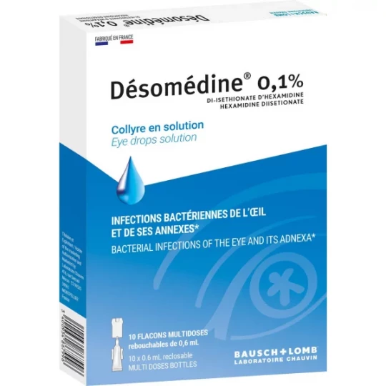 Désomédine 0,1% Doses x 10