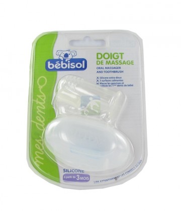 Bébisol Doigt de Massage en Silicone