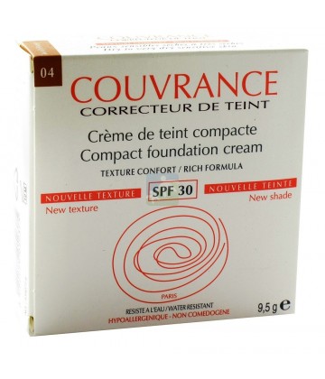 Avène Couvrance Crème de Teint Compacte Confort Miel n°4