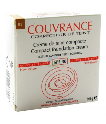 Avène Couvrance Crème de Teint Compacte Confort Naturel n°2