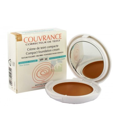 Avène Couvrance Crème de Teint Compacte Oil-free Naturel n°2