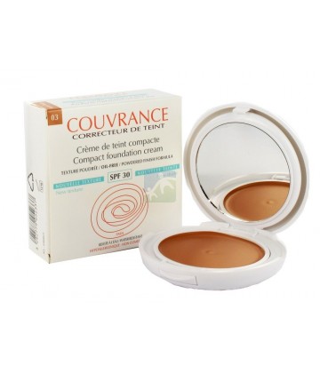 Avène Couvrance Crème de Teint Compacte Oil-free Sable n°3
