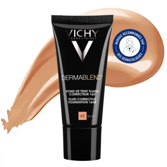 Vichy Dermablend Fluide 45 Gold 30 ml