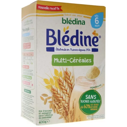 Blédine Céréales Multicéréales 400 g