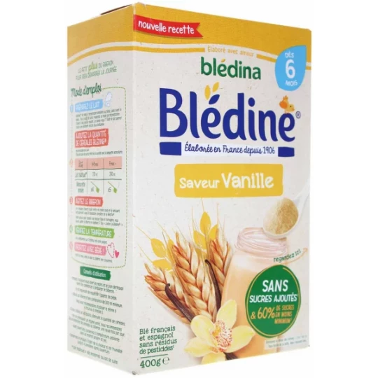 Blédine Céréales Saveur Vanille 400 g