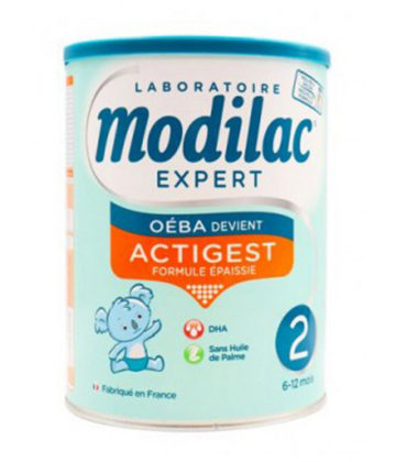 Modilac Expert Actigest Lait 2ème âge 800 g