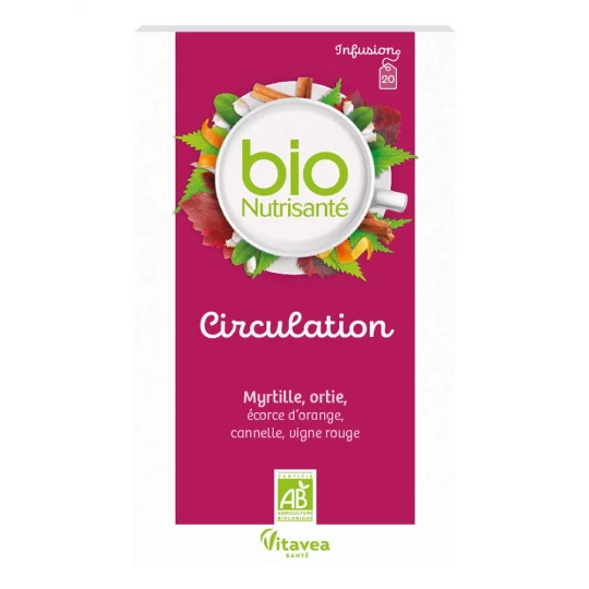 Nutrisanté Bio Infusions Circulation x 20