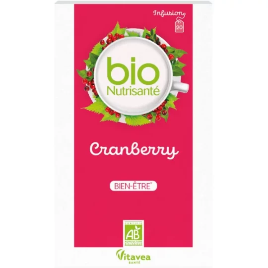 Nutrisanté Bio Infusions Cranberry x 20