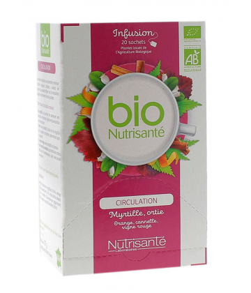 Nutrisanté Bio Infusions Jambes Légères x 20
