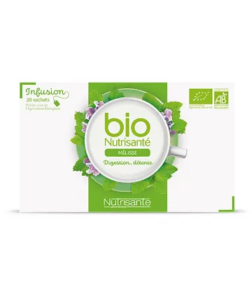 Nutrisanté Bio Infusions Mélisse x 20