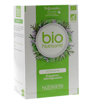 Nutrisanté Bio Infusions Romarin x 20