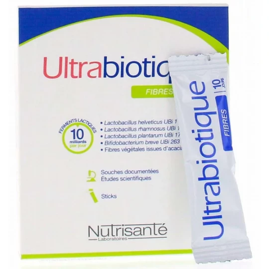 Nutrisanté Ultrabiotique Fibres x 10