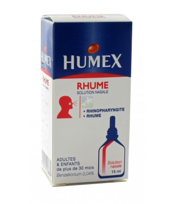 Humex Rhume Solution Nasale 0,04% 15 ml