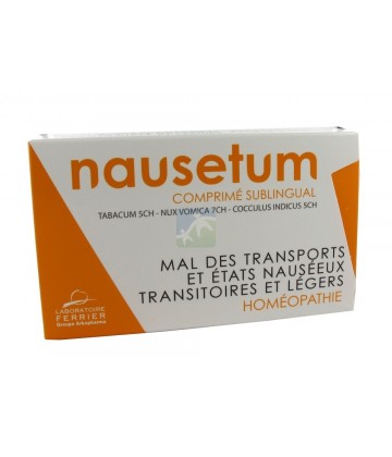 Nausetum Mal des Transports et Nausées x 25 (NSFP)