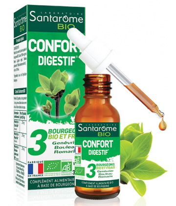 Santarome Bio Complexe Bourgeons Confort Digestif 30 ml