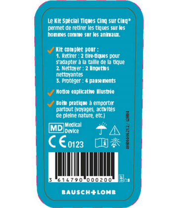 Cinq sur Cinq Kit Spécial Tiques