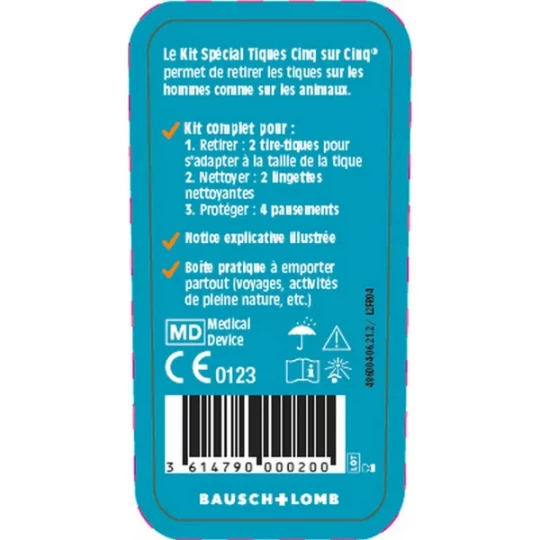 Cinq sur Cinq Kit Spécial Tiques - image 2