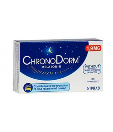 ChronoDorm Mélatonine 1,9 mg 2 x 30
