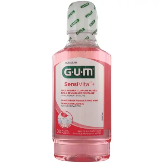GUM SensiVital+ Bain de Bouche 300 ml