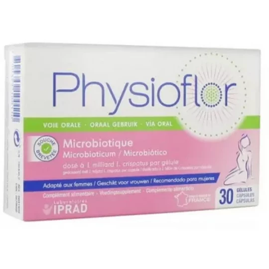 Physioflor MicroBiotiques Voie Orale Gélules x 30