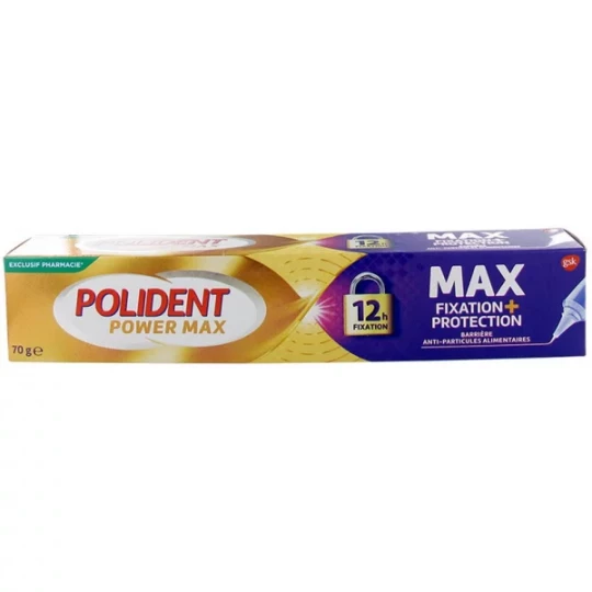 Polident Maximum Contrôle Crème Fixative 70 g