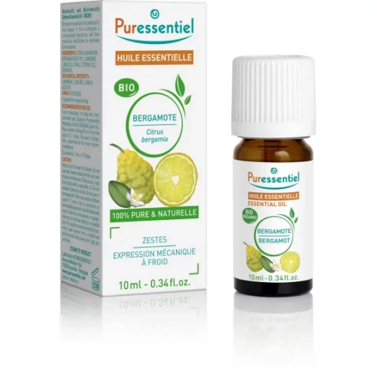 Puressentiel Huile Essentielle Bio Bergamote Sans Bergaptène 10 ml