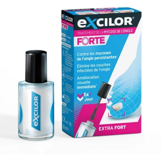 Excilor Forte Traitement de la Mycose de l'Ongle 30 ml