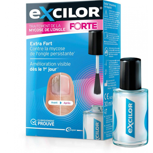 Excilor Forte Traitement de la Mycose de l'Ongle 30 ml