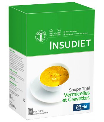 PiLeJe Insudiet Soupe Thaï x 6