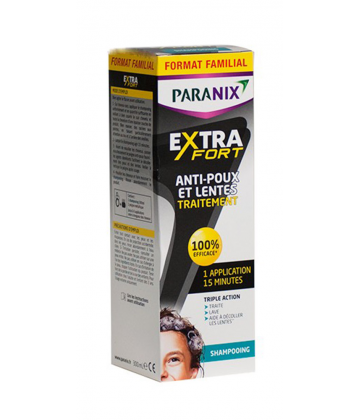 Paranix Extra Fort Shampooing Anti-Poux et Lentes 300 ml