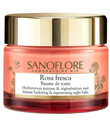 Sanoflore Rosa Fresca Baume de Rosée Nuit 50 ml
