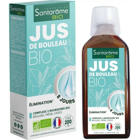 Santarome Jus de Bouleau Bio 200 ml