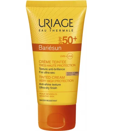 Uriage Bariésun Crème Teintée SPF50+ Teinte Dorée 50 ml