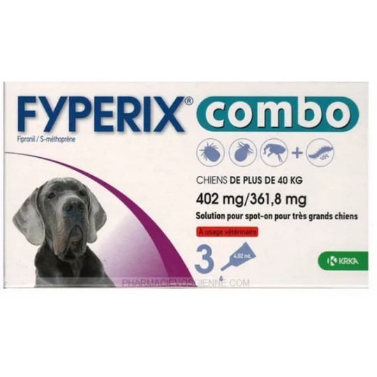 Fyperix Combo 402 mg / 361,8 mg Spot On Très Grands Chiens - image 2