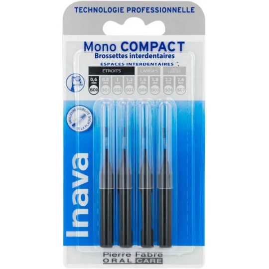 Inava Mono Compact Brossettes Interdentaires x 4 - image 3