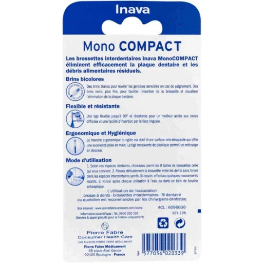 Inava Mono Compact Brossettes Interdentaires x 4 - image 8