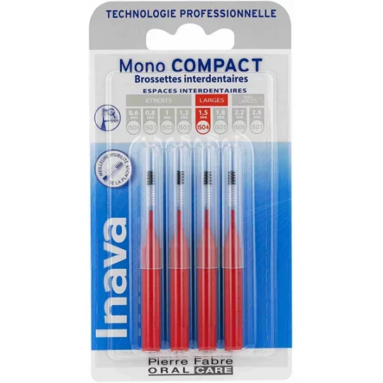 Inava Mono Compact Brossettes Interdentaires x 4 - image 11