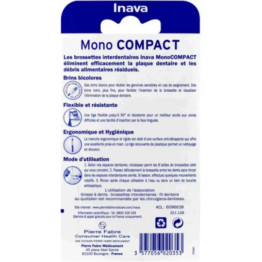 Inava Mono Compact Brossettes Interdentaires x 4 - image 12