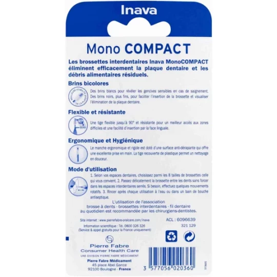 Inava Mono Compact Brossettes Interdentaires x 4 - image 14