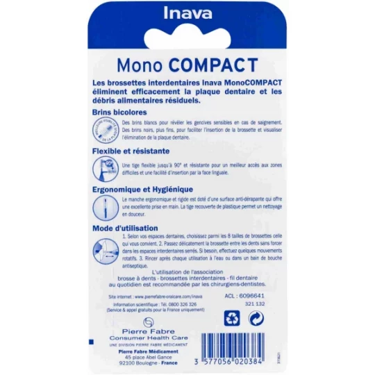 Inava Mono Compact Brossettes Interdentaires x 4 - image 17
