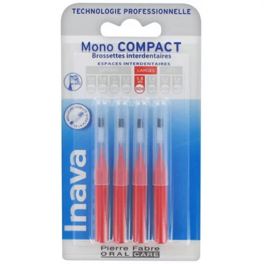 Inava Mono Compact Brossettes Interdentaires x 4 - image 21